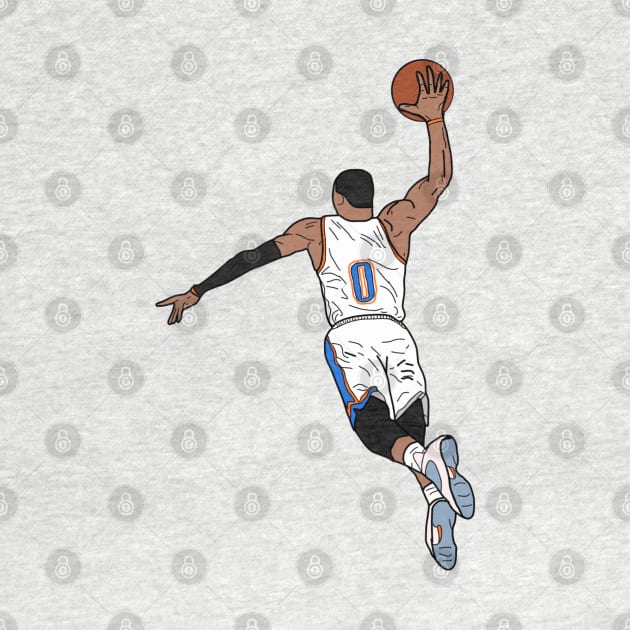 Russell Westbrook Dunk by balliswife24